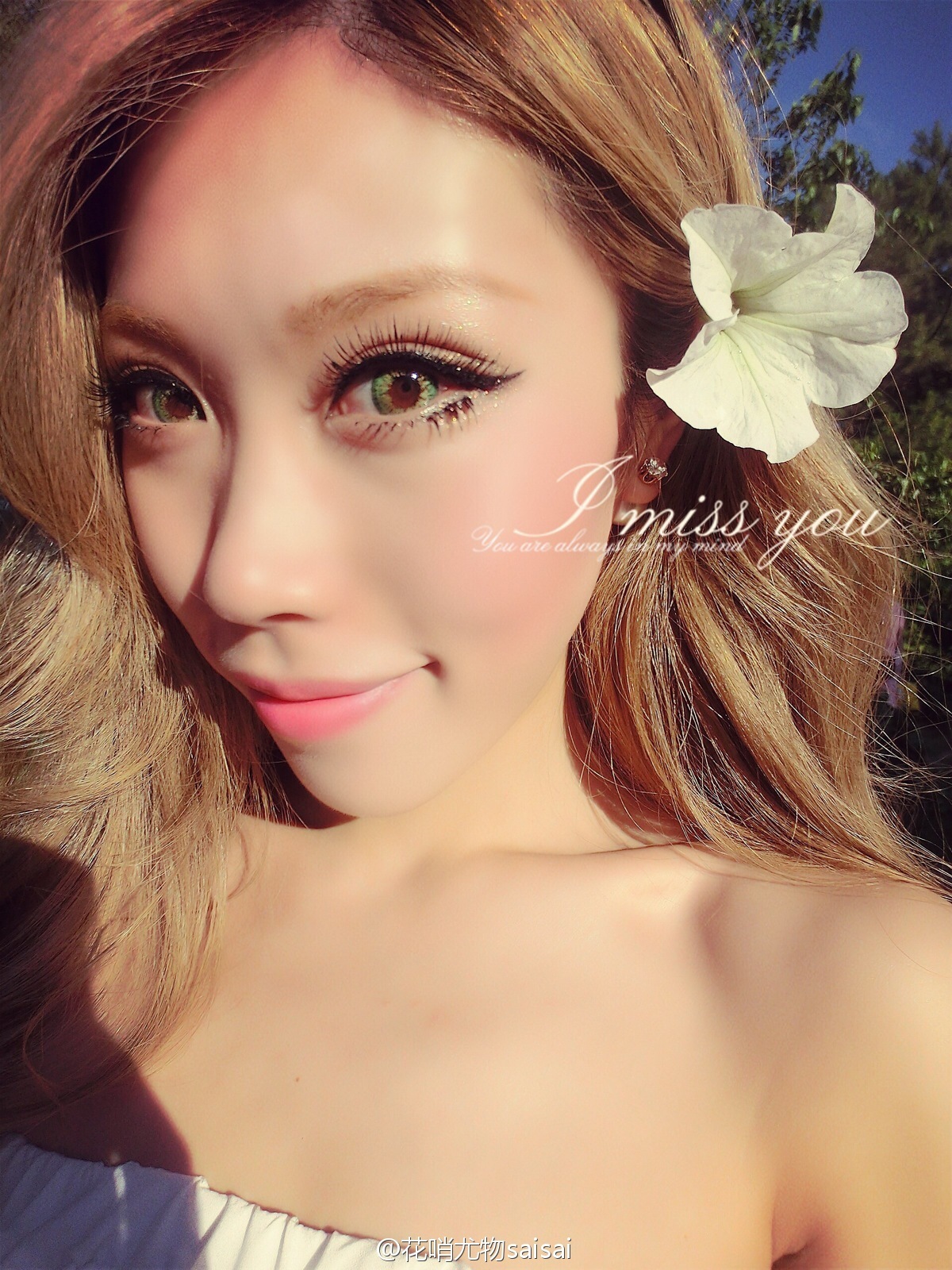 花哨尤物saisai的微博列表微女郎